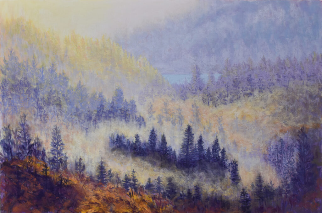 Pastel painting by Lorraine Roberts