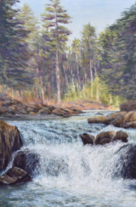 Pastel painting by Lorraine Roberts