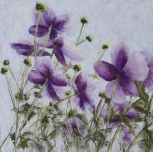Floral Pastel painting by Lorraine Roberts