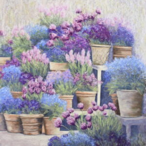 Floral paintings by Lorraine Roberts