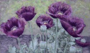 Floral pastel painting by Lorraine Roberts