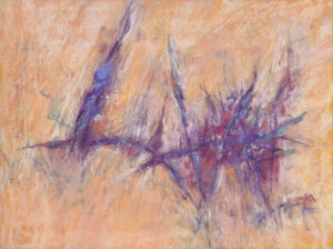 Abstract painting by Lorraine Roberts