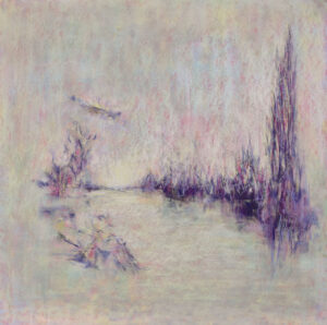 Abstract painting by Lorraine Roberts