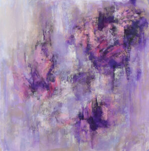 Abstract painting by Lorraine Roberts