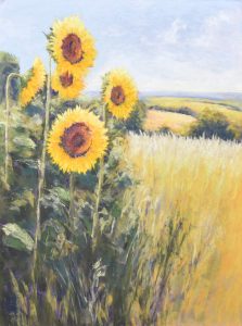 Floral paintings by Lorraine Roberts