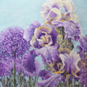 Floral pastel painting by Lorraine Roberts