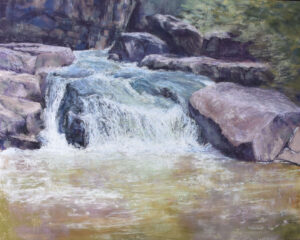 Pastel painting by Lorraine Roberts