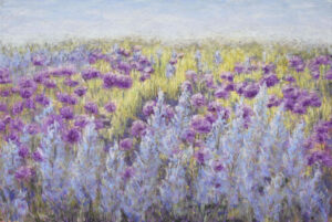 Floral pastel painting by Lorraine Roberts