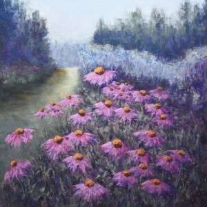 Floral pastel painting by Lorraine Roberts