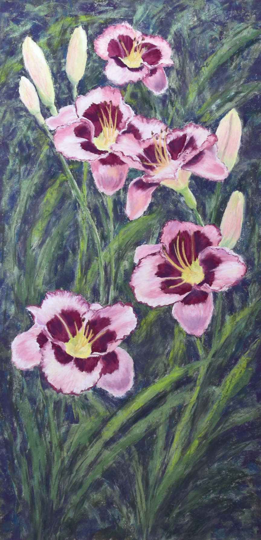 Floral painting by Lorraine Roberts